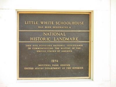 National Historic Landmark Plaque image. Click for full size.