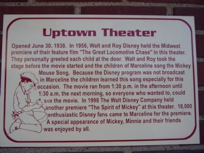 Uptown Theater Marker image. Click for full size.