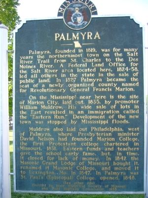 <i>Side A;</i> Palmyra Marker image. Click for full size.