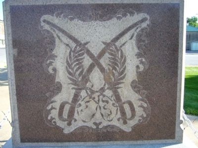 <i>Rear of:</i> Palmyra Confederate Monument image. Click for full size.