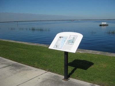 St. Johns River and Lake Monroe Marker. Click for full size. St. Johns River and Lake Monroe Marker image. Click for full size.