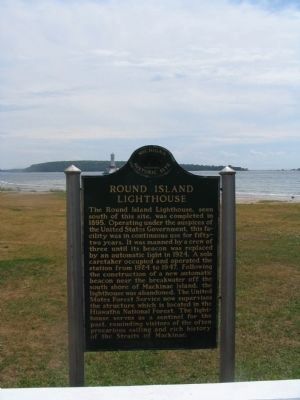 Round Island Lighthouse Marker image. Click for full size.