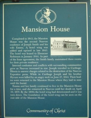 Mansion House Marker image. Click for full size.