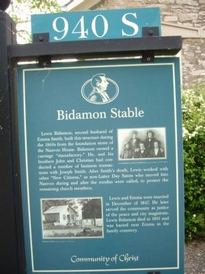 Bidamon Stable Marker image. Click for full size.