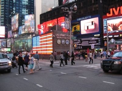 The Armed Forces Recruiting Station in Times Square image. Click for full size.