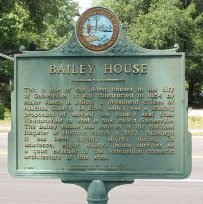 The Bailey House Marker image. Click for full size.