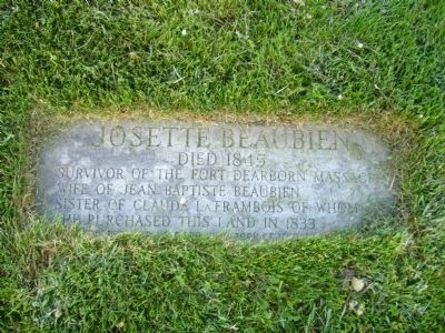 Burial Site of Josette Beaubien image. Click for full size.