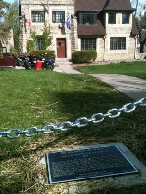 Phi Gamma Delta House Marker. Click for full size. Phi Gamma Delta House Marker image. Click for full size.