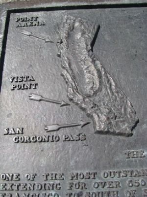The San Andreas Fault Marker image. Click for full size.