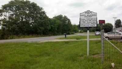 North Wilkesboro Speedway Marker. Click for full size. North Wilkesboro Speedway Marker image. Click for full size.