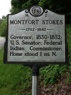 Montfort Stokes Marker image. Click for full size.