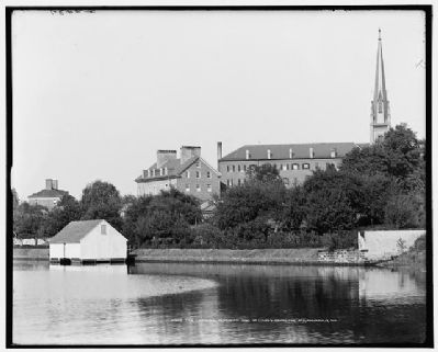 View of St. Mary's Church and the Carroll Mansion image. Click for full size.