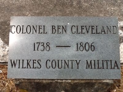 Colonel Ben Cleveland Marker image. Click for full size.