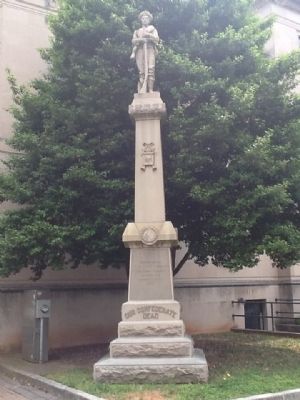 Our Confederate Dead Marker image. Click for full size.