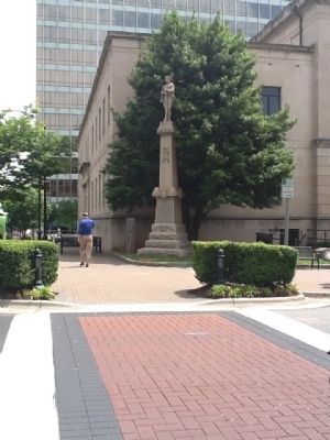 Our Confederate Dead Marker image. Click for full size.