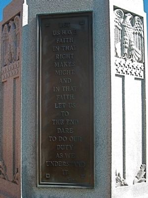Veterans Memorial - Plaque 2. Click for full size. Veterans Memorial - Plaque 2 image. Click for full size.