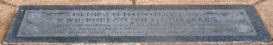 Marker for WWII, Korea and Vietnam Veterans. Click for full size. Marker for WWII, Korea and Vietnam Veterans image. Click for full size.