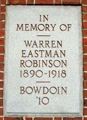 Robinson Memorial Gate Marker image. Click for full size.