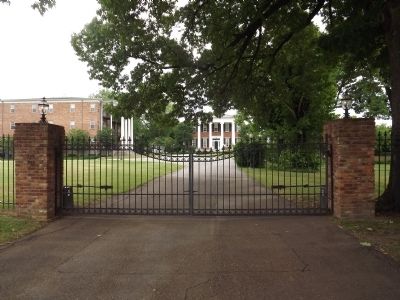 The Hunt-Phelan Home Gate. Click for full size. The Hunt-Phelan Home Gate image. Click for full size.