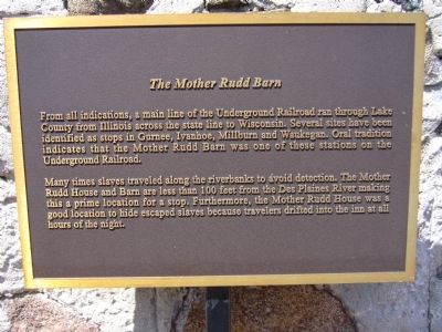 The Mother Rudd Barn Marker image. Click for full size.