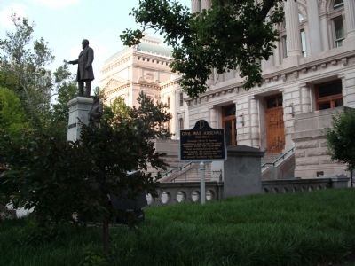Wide View - - Civil War Arsenal 1861 - 1864 Marker image. Click for full size.