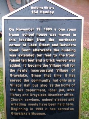 164 Hawley Marker image. Click for full size.