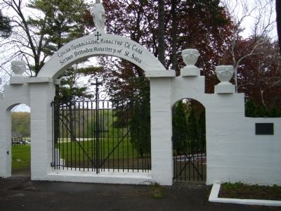 Serbian Orthodox Monastery of St. Sava Marker image. Click for full size.