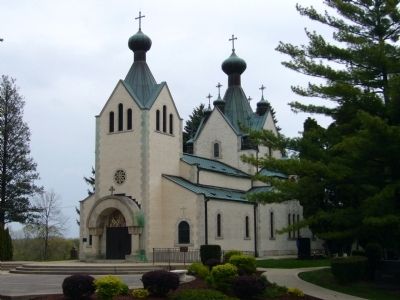 Serbian Orthodox Monastery of St. Sava image. Click for full size.