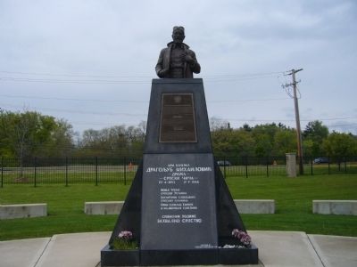 General Dragoljub Mihailovich Marker. Click for full size. General Dragoljub Mihailovich Marker image. Click for full size.