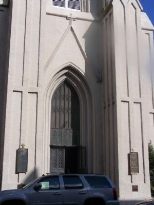 St. Patrick's Marker, at right image. Click for full size.