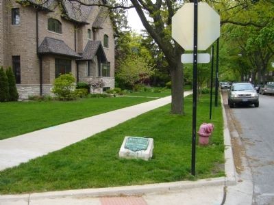 Old Treaty Elm Marker. Click for full size. Old Treaty Elm Marker image. Click for full size.
