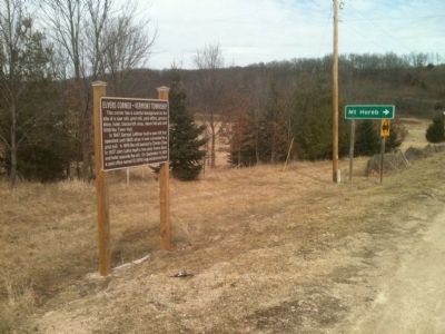 Elvers Corner Marker. Click for full size. Elvers Corner Marker image. Click for full size.