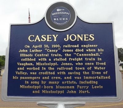 Casey Jones Marker image. Click for full size.