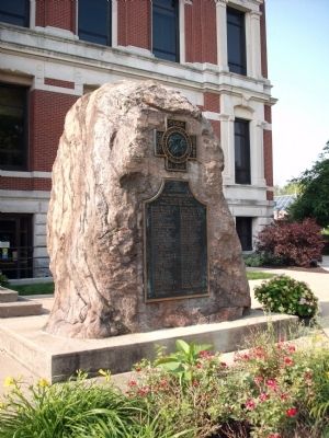 Full View - - Johnson County Spanish American War Honor Roll Marker image. Click for full size.