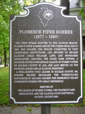 Florence Fifer Bohrer Marker image. Click for full size.