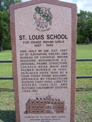 St. Louis School Marker image. Click for full size.