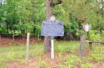 Village of Fowltown Marker. Click for full size. Village of Fowltown Marker image. Click for full size.