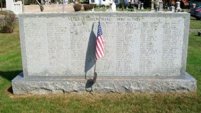 World War II, Korea, and Vietnam Era Veterans Memorial. Click for full size. World War II, Korea, and Vietnam Era Veterans Memorial image. Click for full size.