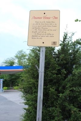 Anawan House-Inn Marker. Click for full size. Anawan House-Inn Marker image. Click for full size.