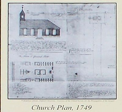 The Colonial Church of Augusta Marker image. Click for full size.