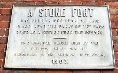 A Stone Fort Marker image. Click for full size.