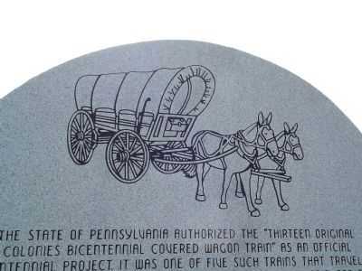 Artwork on the front of the marker image. Click for full size.
