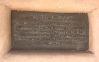 Sena Plaza Marker image. Click for full size.