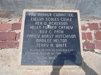 POW Marker Committee image. Click for full size.