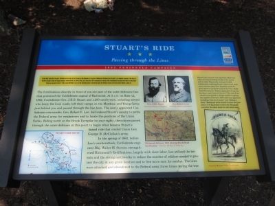 Stuart's Ride Marker image. Click for full size.