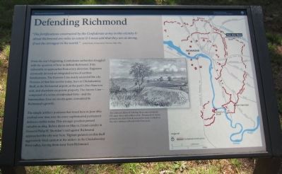 Defending Richmond Marker image. Click for full size.