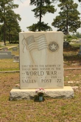 WW Memorial Marker. Click for full size. WW Memorial Marker image. Click for full size.