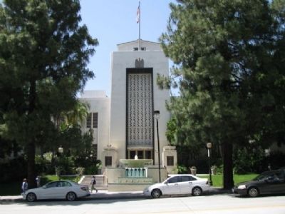 Burbank City Hall image. Click for full size.