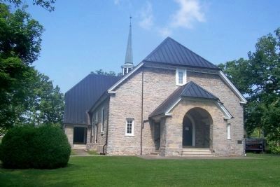Old Stone Presbyterian Church in Fort Defiance image. Click for full size.