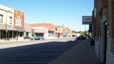 Looking East Along Main Street, Sabetha, Kansas. Click for full size. Looking East Along Main Street, Sabetha, Kansas image. Click for full size.